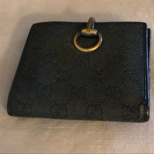 Black Gucci wallet
